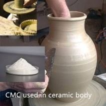 Hàm gốm Carboxymethyl Cellulose Sodium CMC CAS số 9004-32-4